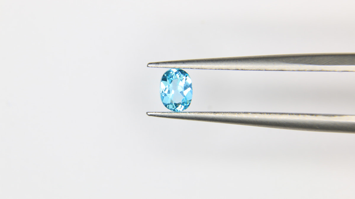 0.31ct faceted Apatite gemstone