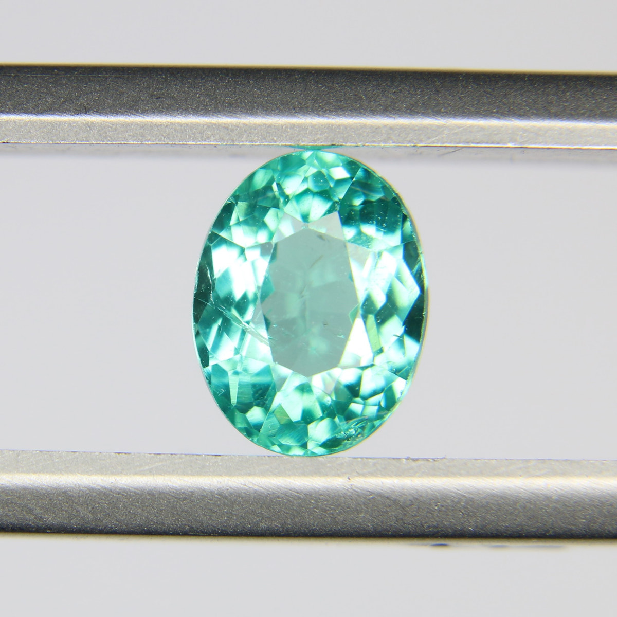 0.97ct faceted Apatite gemstone