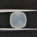 4.9ct faceted Aqua Chalcedony gemstone
