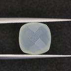 4.9ct faceted Aqua Chalcedony gemstone