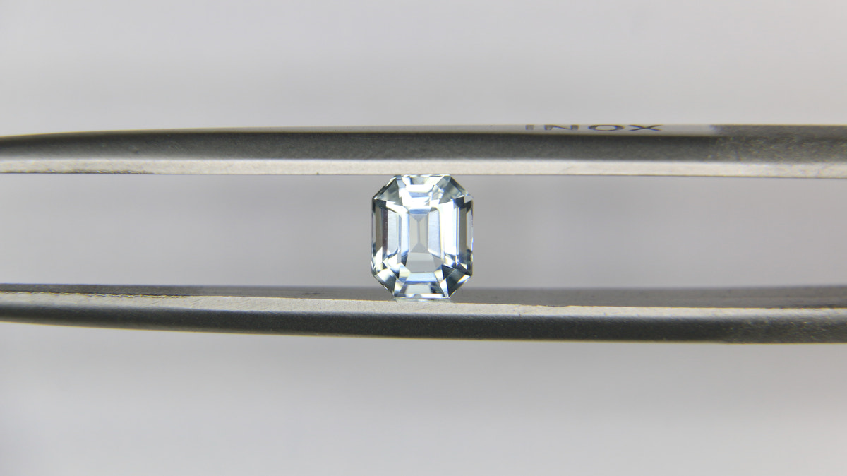 0.62ct faceted Aquamarine gemstone