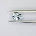 0.8ct faceted Aquamarine gemstone