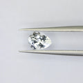 0.95ct faceted Aquamarine gemstone