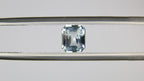 0.97ct faceted Aquamarine gemstone