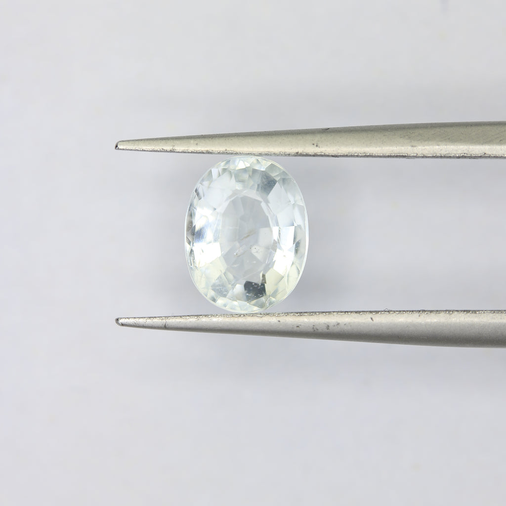 1.35ct faceted Aquamarine gemstone