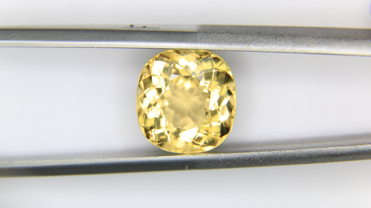 5.24ct faceted Beryl gemstone
