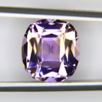 7.18ct certified faceted Ametrine gemstone - alternate view 3