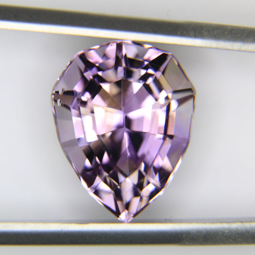 8.65ct certified faceted Ametrine gemstone - alternate view 2