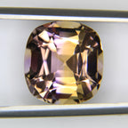 8.69ct certified faceted Ametrine gemstone - alternate view 2